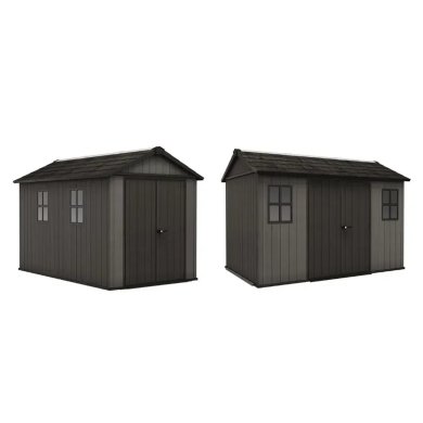 Садовий будиночок Keter NEWTON PLUS 230х350х246 см Сірий 259110 фото - 3