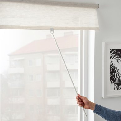IKEA Рулонная штора SANDVEDEL 80х250 см Бежевый (ИКЕА САНДВЕДЕЛЬ) 30471843 фото - 3