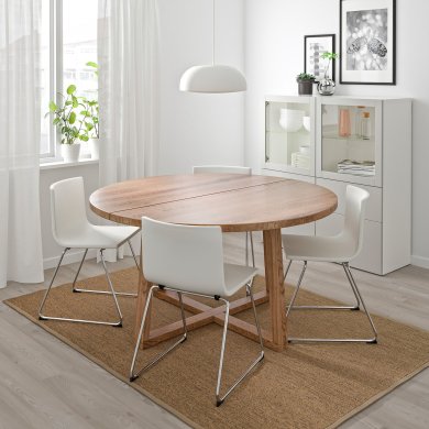 IKEA Обеденный стол MORBYLANGA Дуб (ИКЕА МОРБИЛАНГА) 60412885 фото - 8