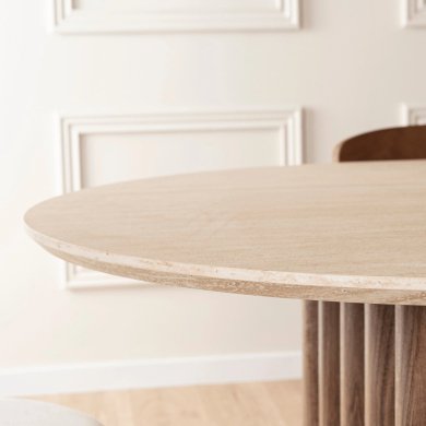 Обеденный стол Mebel Elit DARIO Травертин ME.DARIO/TRAW/O/S фото - 8