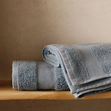 Рушник для рук Homla BAFI 50x90 см Блакитний 213420 фото - 5