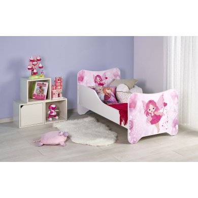 Ліжко дитяче з матрацом Halmar Happy Fairy |Рожева фея V-PL-HAPPY_FAIRY-LOZ фото - 4