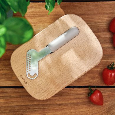 Маслянка Homla EASY COOK 17x11 см | Білий / Сірий / Дерево - 5 Маслянка Homla EASY COOK 17x11 см | Білий / Сірий / Дерево 163057 фото - 5