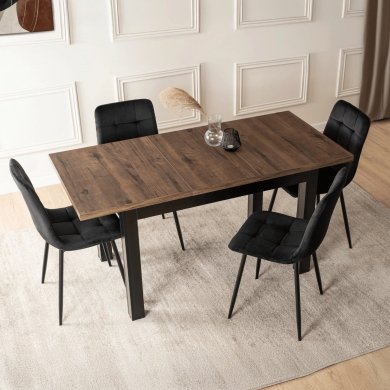 Розкладний обідній стіл Mebel Elit SKUBI Горіх W.SKUBI/OM/CZ/S фото - 6