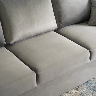 Розкладний диван Mebel Elit NICOLO Сірий MGK.WIKI/VELLUTO16/SOF фото - 12