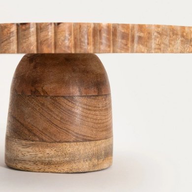 Сервировочная подставка Homla LINEA MANGO 25 см Дерево 243968 фото - 4