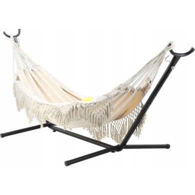 Гамак Garden Line BOHO 200x150 см Бежевый - 4 Гамак Garden Line BOHO 200x150 см Бежевый HAM3194_beige фото - 4