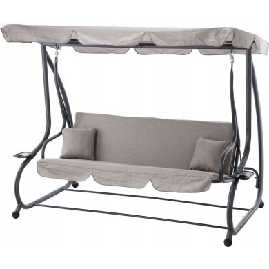 Садовые качели Garden Line 210x120x170 см Серый KRE3095 фото - 2