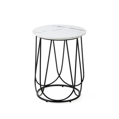 Журнальний стіл Halmar NUBIRA-S Marmur Білий V-CH-NUBIRA_S-LAW-BIAŁY фото - 3