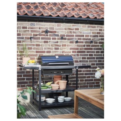 Вугільний гриль GRILLSKAR Чорний - 8 IKEA Вугільний гриль GRILLSKAR Чорний (ИКЕА ГРИЛЬСКАР) 99495224 фото - 8