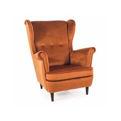 Крісло м'яке Signal Lord Velvet Кориця LORDV4215-P