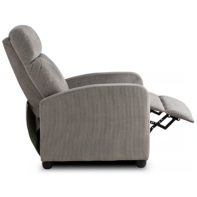 Кресло мягкое раскладное с реклайнером Mebel Elit DANNY Velvet Серый - 5 Кресло мягкое раскладное с реклайнером Mebel Elit DANNY Velvet Серый ME.DANNY/P/SZTR/FW фото - 5