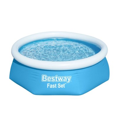 Надувний басейн Bestway 57450 FAST SET 244x61 см Блакитний BES57450 фото - 2