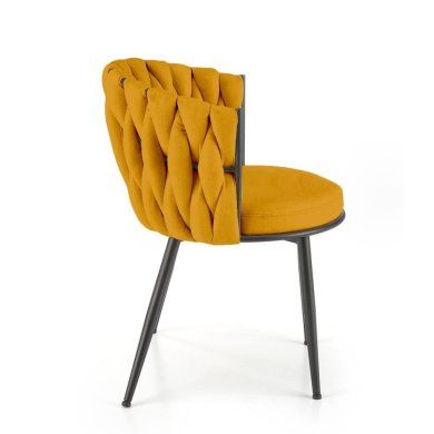 Обеденный стул Halmar K516 Горчичный V-CH-K/516-KR-MUSZTARDOWY фото - 3