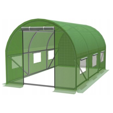 Парник теплица Garden Line 3,5x2x2 м Зеленый - 2 Парник теплица Garden Line 3,5x2x2 м Зеленый TUN5576 фото - 2