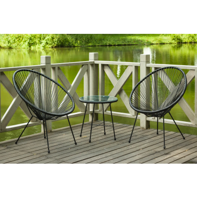 Комплект садовой мебели Meven ACAPULCO Черный MV-RF012A-CZ-ACAPULCO фото - 11