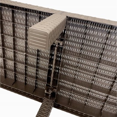 Складной шезлонг Kontrast Коричневый - 9 Складной шезлонг Kontrast Коричневый 5.10.212641 фото - 9