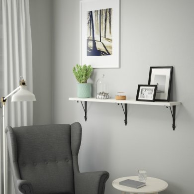 IKEA Полка навесная BERGSHULT / KROKSHULT (ИКЕА BERGSHULT / KROKSHULT) 59326054 фото - 2