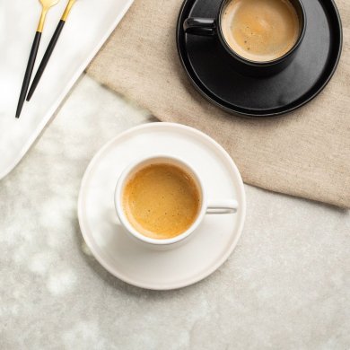 Чашка с блюдцем Homla FAMELIO 200 мл Белый 237737 фото - 4