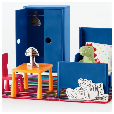 IKEA Лялькова меблі HUSET (ИКЕА HUSET) 90292259 фото - 7