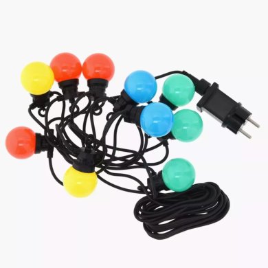 Декоративная гирлянда Duka LJUS 10 LED 7,7 м Разноцветный - 2 Декоративная гирлянда Duka LJUS 10 LED 7,7 м Разноцветный 2221488 фото - 2