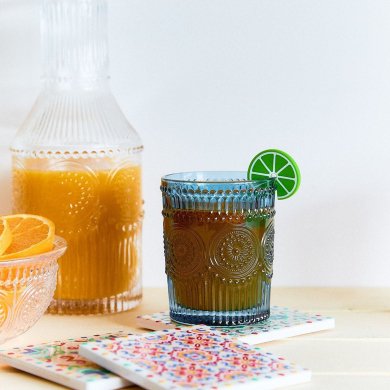 Стакан Homla BARREL 300 мл Голубой 227275 фото - 4