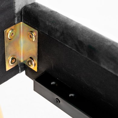 Ліжко Homla VENLO Welur 160x200 см | Сірий 160268 фото - 10