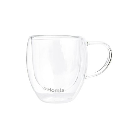 Набор чашек Homla CEMBRA 2 шт 120 мл Прозрачный - 4 Набор чашек Homla CEMBRA 2 шт 120 мл Прозрачный 227316 фото - 4