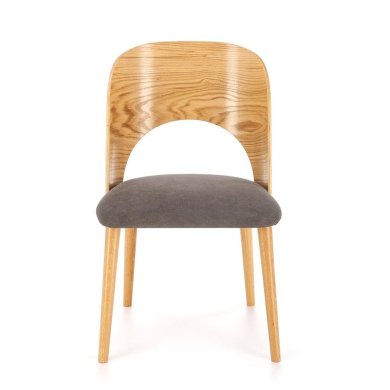 Обеденный стул Halmar CADIZ Пепельный - 5 Обеденный стул Halmar CADIZ Пепельный V-PL-CADIZ-NATURALNY/POPIEL фото - 5