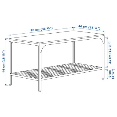 IKEA Журнальный стол FJALLBO Дерево (ИКЕА FJÄLLBO) 70335486 фото - 8