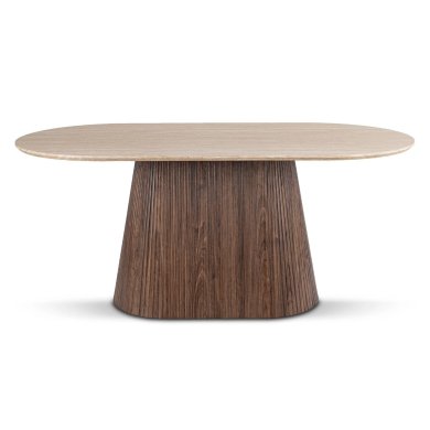 Обеденный стол Mebel Elit GIANNI Травертин ME.GIANNI/TRAW/O/S фото - 2