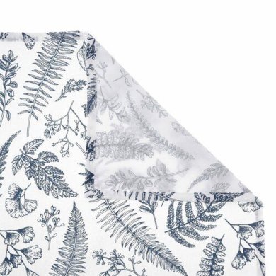 Рушник кухонний Duka Anlegg | Білий/Темно-синій принт 2220127 фото - 2