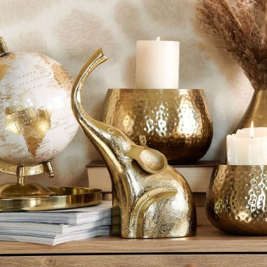 Декоративное украшение Homla GIRONA СЛОН Золотой 218234 фото - 4