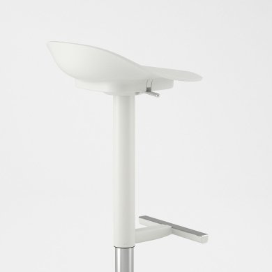 IKEA Барний табурет JANINGE Білий (ИКЕА JANINGE) 70246089 фото - 14