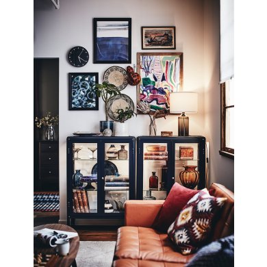 Вітрина FABRIKÖR - 19 IKEA Вітрина FABRIKÖR (ИКЕА Сталь, закаленное стекло) 00363171 фото - 19