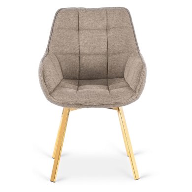 Обеденный стул поворотный Mebel Elit MIA Бежевый ME.MIA2/BZ/ZL/T/K фото - 2