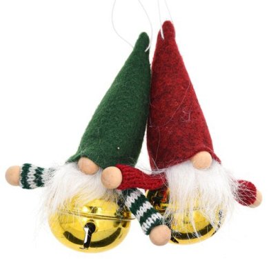 Гном Duka Tonttu 12 см | Зеленый / Золото 2221048 фото - 3