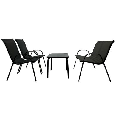 Комплект садовой мебели Kontrast MARBELLA WOOD Черный Meb000081 фото - 2