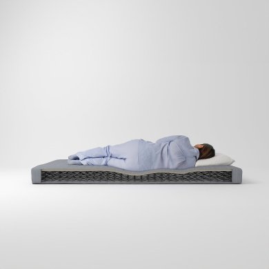 IKEA Пружинний матрац жорсткий VADSO 90х200 см Блакитний (ИКЕА ВАДСО) 40451236 фото - 8