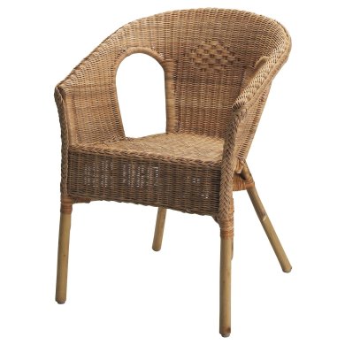 IKEA Садовое кресло AGEN Дерево (ИКЕА АГЕН) 50058376