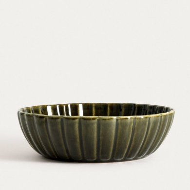 Глибока тарілка Homla MELIDA 19 см Темно-зелена Глибока тарілка Homla MELIDA 19 см Темно-зелена 241351