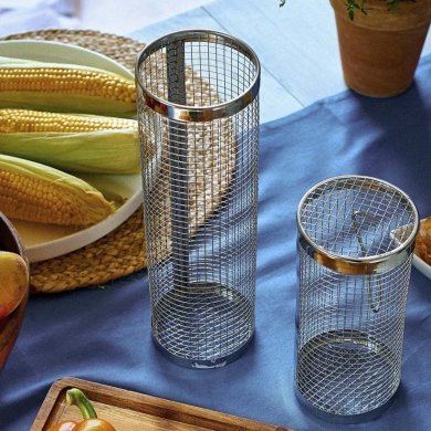 Корзина для барбекю Homla EASY GRILL 30х9 см Серебристый - 6 Корзина для барбекю Homla EASY GRILL 30х9 см Серебристый 230069 фото - 6