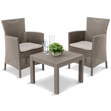 Комплект садових меблів Keter SALVADOR Капучино 219451 фото - 6