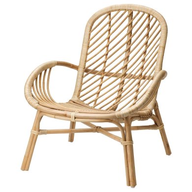IKEA Садовое кресло BROBOCK Дерево (ИКЕА БРОБОК) 90535804