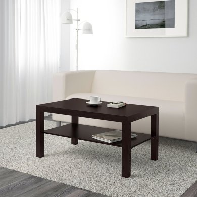 IKEA Журнальный стол LACK Черный (ИКЕА НЕДОСТАТОК) 40104294 фото - 12