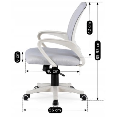 Дитяче крісло Mebel Elit NATE Сірий - 9 Дитяче крісло Mebel Elit NATE Сірий ME.NATE/P/B/T/FO фото - 9