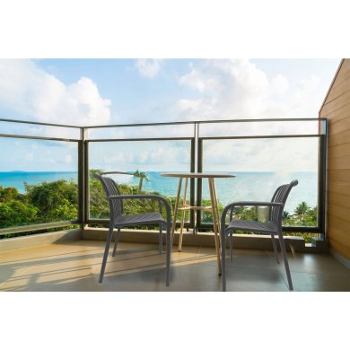 Садовый стул Favora NORDEN Серый FND12027GR фото - 10