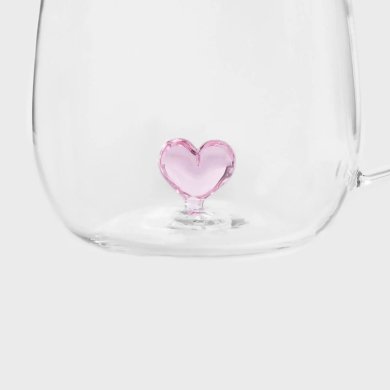 Кружка Homla CORAZON 400 мл Прозрачный - 3 Кружка Homla CORAZON 400 мл Прозрачный 234273 фото - 3