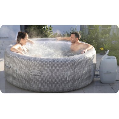 Джакузи Bestway LAY-Z-SPA HONOLULU SMART 196х71 см Серый BES60019 фото - 13