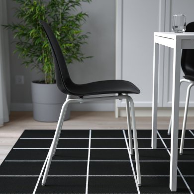 IKEA Обеденный стол LIDAS Черный (ИКЕА ЛИДАС) 59505569 фото - 5